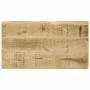 Set de 3 mesas apilables con borde natural madera maciza mango de vidaXL, Mesas auxiliares - Ref: Foro24-372762, Precio: 116,...