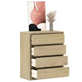 Cajonera SAUDA madera maciza de pino color roble 76,5x39x91 cm by vidaXL, Drawers - Ref: Foro24-377595, Price: 150,84 €, Disc...