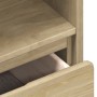 Mueble de TV SAUDA madera maciza pino color roble 99x43x55 cm de vidaXL, Muebles TV - Ref: Foro24-377597, Precio: 120,14 €, D...