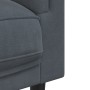 Sofá con cojines 2 plazas terciopelo gris oscuro de vidaXL, Sofás - Ref: Foro24-372633, Precio: 198,17 €, Descuento: %