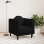 Sillón con cojín terciopelo negro de vidaXL, Sofás - Ref: Foro24-372627, Precio: 172,21 €, Descuento: %