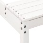 Mesa de pícnic madera maciza de pino blanco 110x134x75 cm de vidaXL, Mesas de jardín - Ref: Foro24-832558, Precio: 103,19 €, ...