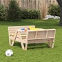 Mesa de pícnic para niños madera maciza de pino 88x122x58 cm de vidaXL, Mesas de jardín - Ref: Foro24-832601, Precio: 125,46 ...