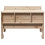 Mesa de pícnic para niños madera maciza de pino 88x122x58 cm de vidaXL, Mesas de jardín - Ref: Foro24-832601, Precio: 125,46 ...