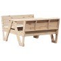 Mesa de pícnic para niños madera maciza de pino 88x122x58 cm de vidaXL, Mesas de jardín - Ref: Foro24-832601, Precio: 125,46 ...