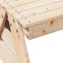 Mesa de pícnic para niños madera maciza de pino 88x122x58 cm de vidaXL, Mesas de jardín - Ref: Foro24-832601, Precio: 125,46 ...