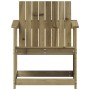 Silla de jardín madera de pino impregnada 62x56x77 cm de vidaXL, Sofás modulares de exterior - Ref: Foro24-832629, Precio: 67...