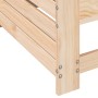 Sofá de jardín con reposabrazos y cojín madera maciza de pino de vidaXL, Sofás modulares de exterior - Ref: Foro24-844913, Pr...