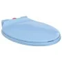 Toilet seat with soft close quick release oval blue by vidaXL, Toilet and bidet seats - Ref: Foro24-145823, Price: 31,52 €, D...