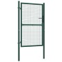 Puerta de valla de acero verde 100x150 cm de vidaXL, Puertas de jardín - Ref: Foro24-145734, Precio: 174,62 €, Descuento: %