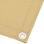 Pantalla de balcón 100% poliéster Oxford color arena 90x1000 cm de vidaXL, Sombrillas - Ref: Foro24-4000034, Precio: 41,84 €,...