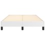 Estructura de cama cuero sintético blanco 120x190 cm de vidaXL, Camas y somieres - Ref: Foro24-379497, Precio: 118,77 €, Desc...