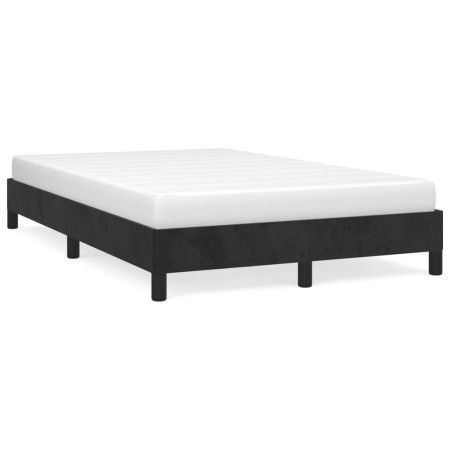 Estructura de cama terciopelo negro 120x190 cm de vidaXL, Camas y somieres - Ref: Foro24-379504, Precio: 96,33 €, Descuento: %