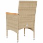 Sillones de jardín con cojines 2 uds ratán sintético beige de vidaXL, Sillas de jardín - Ref: Foro24-368121, Precio: 147,97 €...