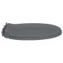 Gray oval quick-release soft-closing toilet seat by vidaXL, Toilet and bidet seats - Ref: Foro24-145817, Price: 26,00 €, Disc...