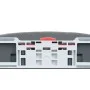 Grauer ovaler WC-Sitz mit Schnellverschluss und Soft-Closing von vidaXL, Toiletten- und Bidetsitze - Ref: Foro24-145817, Prei...