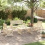 Juego de muebles de jardín 4 piezas madera maciza de abeto de vidaXL, Conjuntos de jardín - Ref: Foro24-3207131, Precio: 407,...