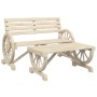 Juego de muebles de jardín 4 piezas madera maciza de abeto de vidaXL, Conjuntos de jardín - Ref: Foro24-3207131, Precio: 407,...