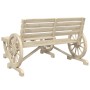 Juego de muebles de jardín 4 piezas madera maciza de abeto de vidaXL, Conjuntos de jardín - Ref: Foro24-3207131, Precio: 407,...