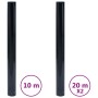 Láminas de ventana esmerilada 3 uds PVC negro de vidaXL, Láminas para ventana - Ref: Foro24-3208953, Precio: 48,40 €, Descuen...