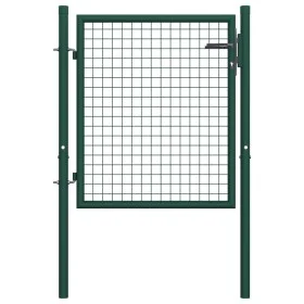 Grünes Stahlzauntor 100x75 cm von vidaXL, Gartentore - Ref: Foro24-145732, Preis: 118,76 €, Rabatt: %