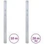 Películas solares estáticas efecto reflectante 3 uds plateado de vidaXL, Láminas para ventana - Ref: Foro24-3208993, Precio: ...