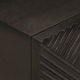 Mesita de noche madera maciza mango y hierro negro 40x30x50 cm de vidaXL, Taquillas y armarios de almacenamiento - Ref: Foro2...