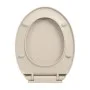 Tapa y asiento de váter cierre suave ovalada color albaricoque de vidaXL, Asientos de inodoros y bidés - Ref: Foro24-145818, ...