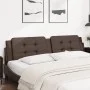 Gepolstertes Bettkopfteil aus braunem Kunstleder, 200 cm von vidaXL, Kopf- und Fußteile - Ref: Foro24-374885, Preis: 49,82 €,...
