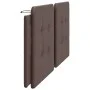 Brown synthetic leather padded bed headboard 200 cm by vidaXL, Headboards and footboards - Ref: Foro24-374885, Price: 49,82 €...