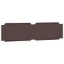 Brown synthetic leather padded bed headboard 200 cm by vidaXL, Headboards and footboards - Ref: Foro24-374885, Price: 49,82 €...