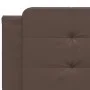 Gepolstertes Bettkopfteil aus braunem Kunstleder, 200 cm von vidaXL, Kopf- und Fußteile - Ref: Foro24-374885, Preis: 49,82 €,...