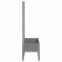 Jardinera con enrejado PP gris claro 80x40x142 cm de vidaXL, Maceteros y jardineras - Ref: Foro24-367922, Precio: 70,19 €, De...