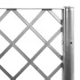 Jardinera con enrejado PP gris claro 40x40x142 cm de vidaXL, Maceteros y jardineras - Ref: Foro24-367917, Precio: 55,77 €, De...