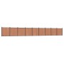Panel de valla WPC marrón 1564x186 cm de vidaXL, Paneles de vallas - Ref: Foro24-3282806, Precio: 3,00 €, Descuento: %
