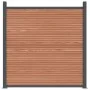 Panel de valla WPC marrón 1564x186 cm de vidaXL, Paneles de vallas - Ref: Foro24-3282806, Precio: 2,00 €, Descuento: %