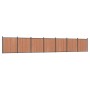 Panel de valla WPC marrón 1218x186 cm de vidaXL, Paneles de vallas - Ref: Foro24-3282804, Precio: 2,00 €, Descuento: %