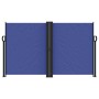 Toldo lateral retráctil azul 140x600 cm de vidaXL, Sombrillas - Ref: Foro24-4004611, Precio: 121,93 €, Descuento: %