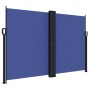 Toldo lateral retráctil azul 160x600 cm de vidaXL, Sombrillas - Ref: Foro24-4004626, Precio: 130,44 €, Descuento: %