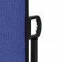 Toldo lateral retráctil azul 160x600 cm de vidaXL, Sombrillas - Ref: Foro24-4004626, Precio: 130,44 €, Descuento: %