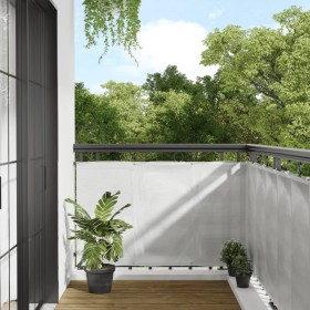 Pantalla de balcón 100% poliéster Oxford gris claro 90x400 cm de vidaXL, Sombrillas - Ref: Foro24-4000008, Precio: 23,03 €, D...