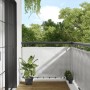 Pantalla de balcón 100% poliéster Oxford gris claro 90x400 cm de vidaXL, Sombrillas - Ref: Foro24-4000008, Precio: 23,03 €, D...