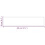 Pantalla de balcón 100% poliéster Oxford gris claro 90x400 cm de vidaXL, Sombrillas - Ref: Foro24-4000008, Precio: 23,03 €, D...