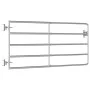 5-Stangen-Tor für Field Silver Steel (95-170)x90 cm von vidaXL, Gartentore - Ref: Foro24-145985, Preis: 142,93 €, Rabatt: %