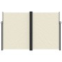 Toldo lateral retráctil crema 220x600 cm de vidaXL, Sombrillas - Ref: Foro24-4004670, Precio: 161,43 €, Descuento: %