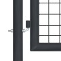 Puerta de malla de jardín acero galvanizado gris 400x150 cm de vidaXL, Puertas de jardín - Ref: Foro24-145777, Precio: 395,69...