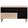 Mueble de TV madera maciza de mango 80x33x46 cm de vidaXL, Muebles TV - Ref: Foro24-358265, Precio: 56,05 €, Descuento: %