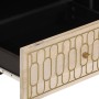 Mueble de TV madera maciza de mango 80x33x46 cm de vidaXL, Muebles TV - Ref: Foro24-358265, Precio: 56,05 €, Descuento: %