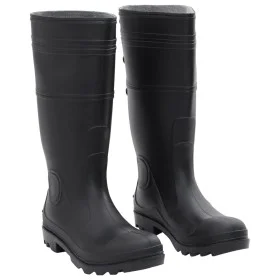 Botas de agua negro número 41 PVC de vidaXL, Vadeadores para caza y para pesca - Ref: Foro24-137590, Precio: 22,70 €, Descuen...