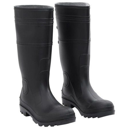Botas de agua negro número 41 PVC de vidaXL, Vadeadores para caza y para pesca - Ref: Foro24-137590, Precio: 24,99 €, Descuen...
